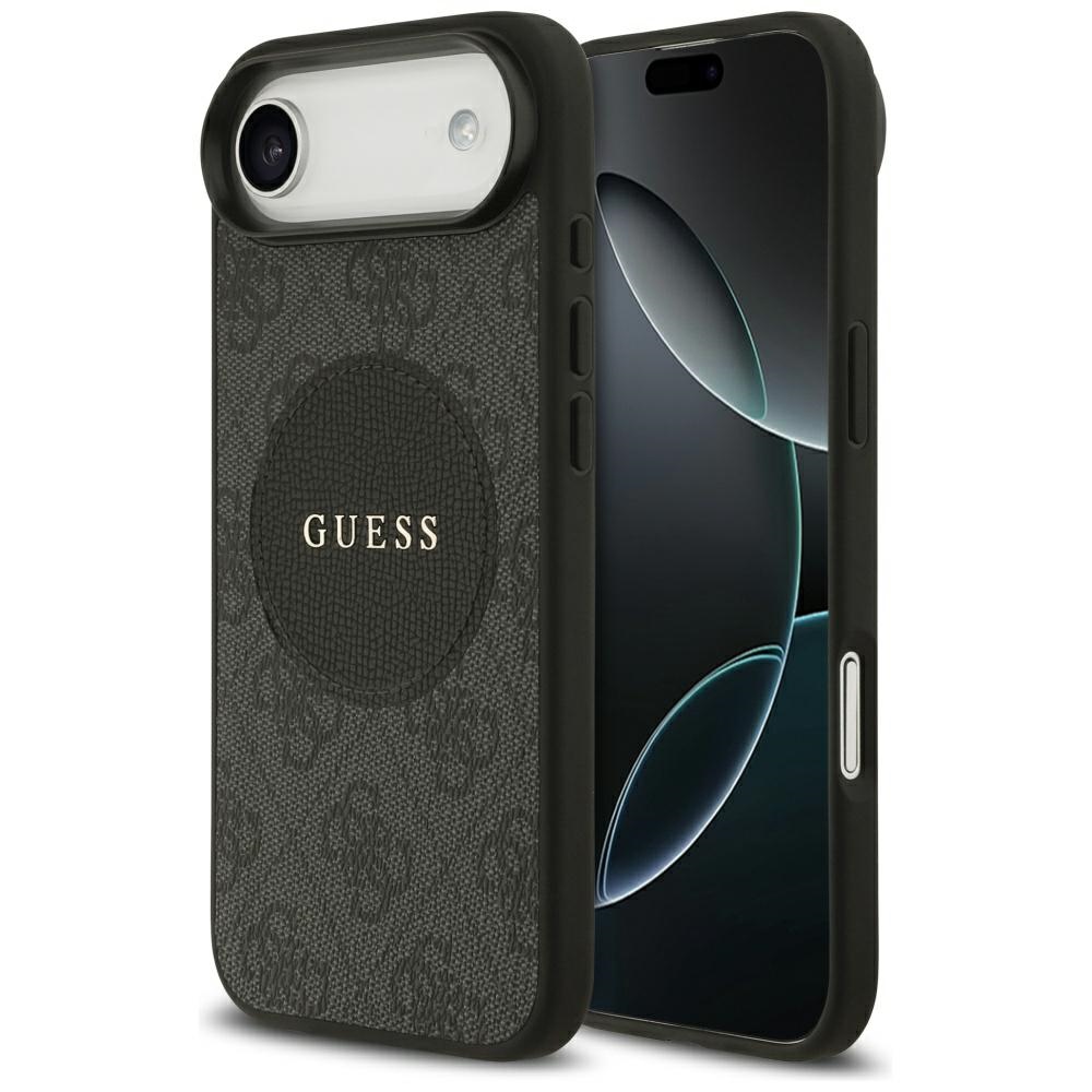 Levně Guess 4G Circle Classic Logo MagSafe GUHMP17MP4PGRSGK iPhone 17 Air černá