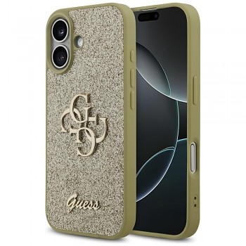 Guess Fixed Glitter Big 4G GUHCP17SHG4SGD iPhone 17 zlatá