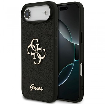 Guess Fixed Glitter Big 4G GUHCP17MHG4SGK iPhone 17 Air černá