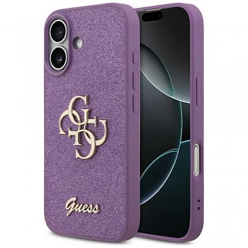 Guess Fixed Glitter Big 4G GUHCP17SHG4SGL iPhone 17 lila