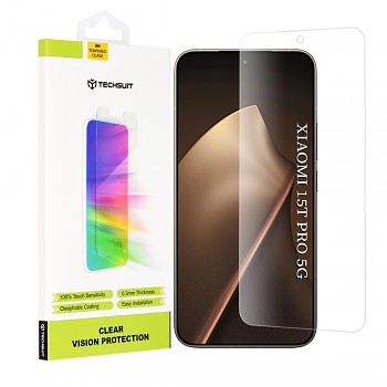Techsuit Clear Vision Glass Xiaomi 15T Pro průhledný