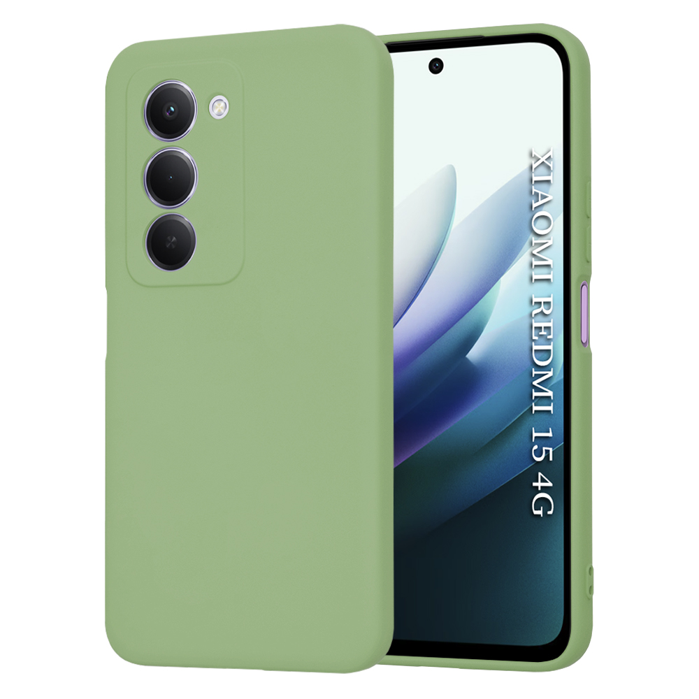 Levně Techsuit SoftFlex pro Xiaomi Redmi 15 4G / Redmi 15 5G mátově zelený