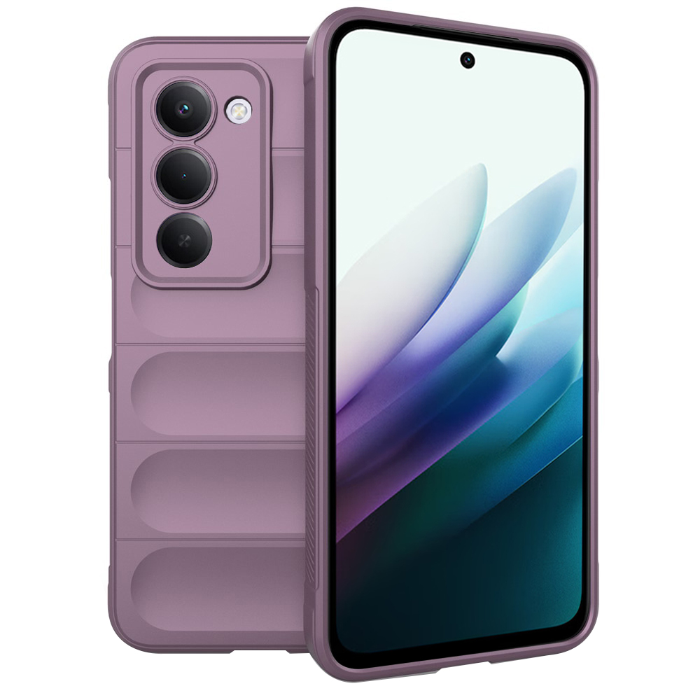 Levně Techsuit Magic Shield pro Xiaomi Redmi 15 4G Redmi 15 5G fialová