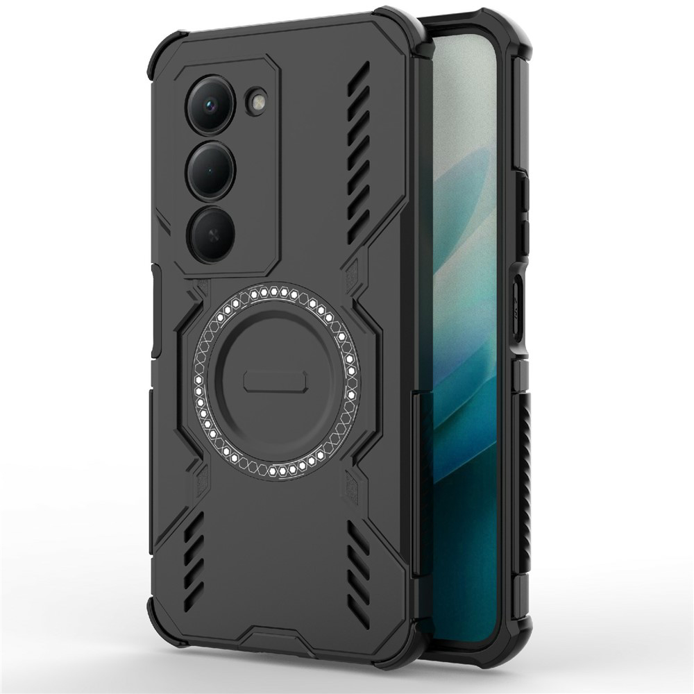 Levně Pouzdro Techsuit ArmorMag pro Xiaomi Redmi 15 4G Redmi 15 5G černé