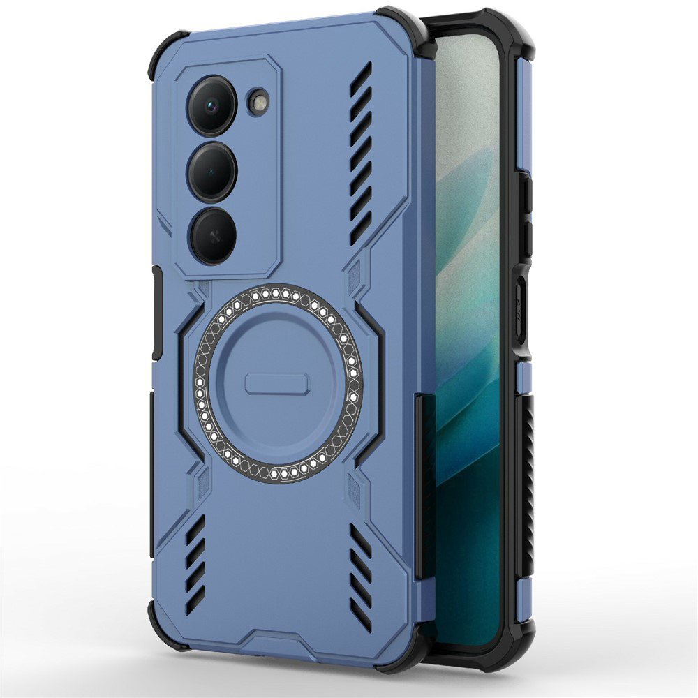 Levně Pouzdro Techsuit ArmorMag pro Xiaomi Redmi 15 4G Redmi 15 5G modré
