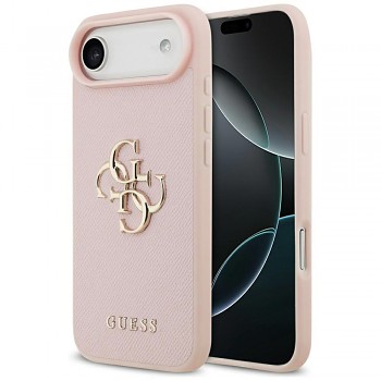 Guess Hardcase 4G Grained Big and Classic Logo iPhone 17 Air růžová