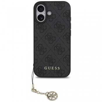 Guess Hardcase 4G Charm Cradle MagSafe iPhone 17 Černá
