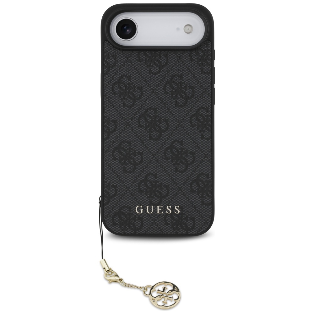 Levně Guess Hardcase 4G Charm Cradle MagSafe iPhone 17 Air černý