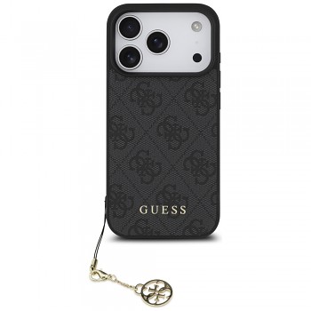 Guess Hardcase 4G Charm Cradle MagSafe iPhone 17 Pro černý