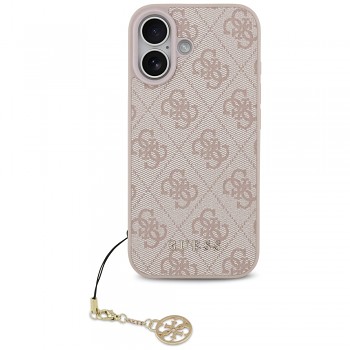 Guess Hardcase 4G Charm Cradle MagSafe iPhone 17 růžová