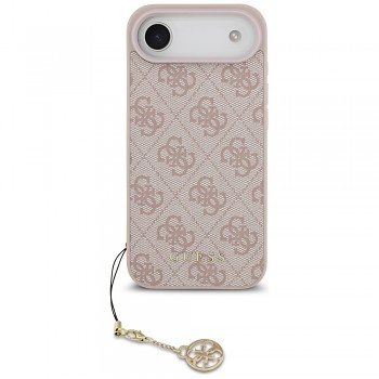 Guess Hardcase 4G Charm Cradle MagSafe iPhone 17 Air růžová