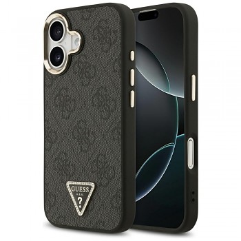 Guess Hardcase 4G Triangle Logo MagSafe iPhone 17 černý