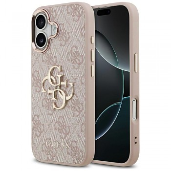 Guess Hardcase Big 4G Logo Classic iPhone 17 růžová