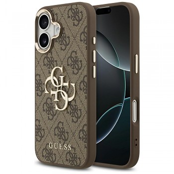 Guess Hardcase Big 4G Classic Logo iPhone 17 Hnědý