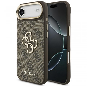 Guess Hardcase Big 4G Classic Logo iPhone 17 Air hnědý