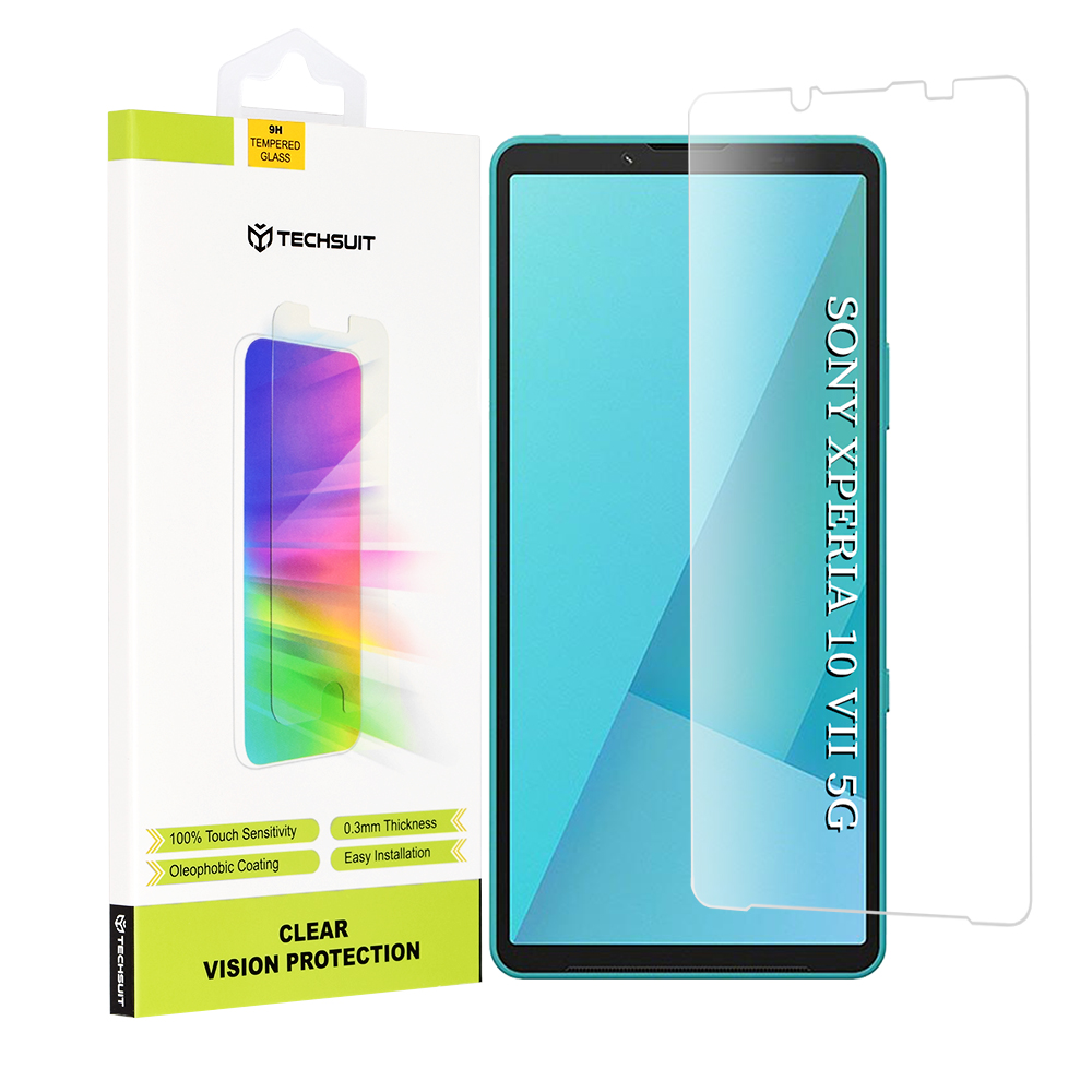 Techsuit Clear Vision Glass pro Sony Xperia 10 VII průhledný