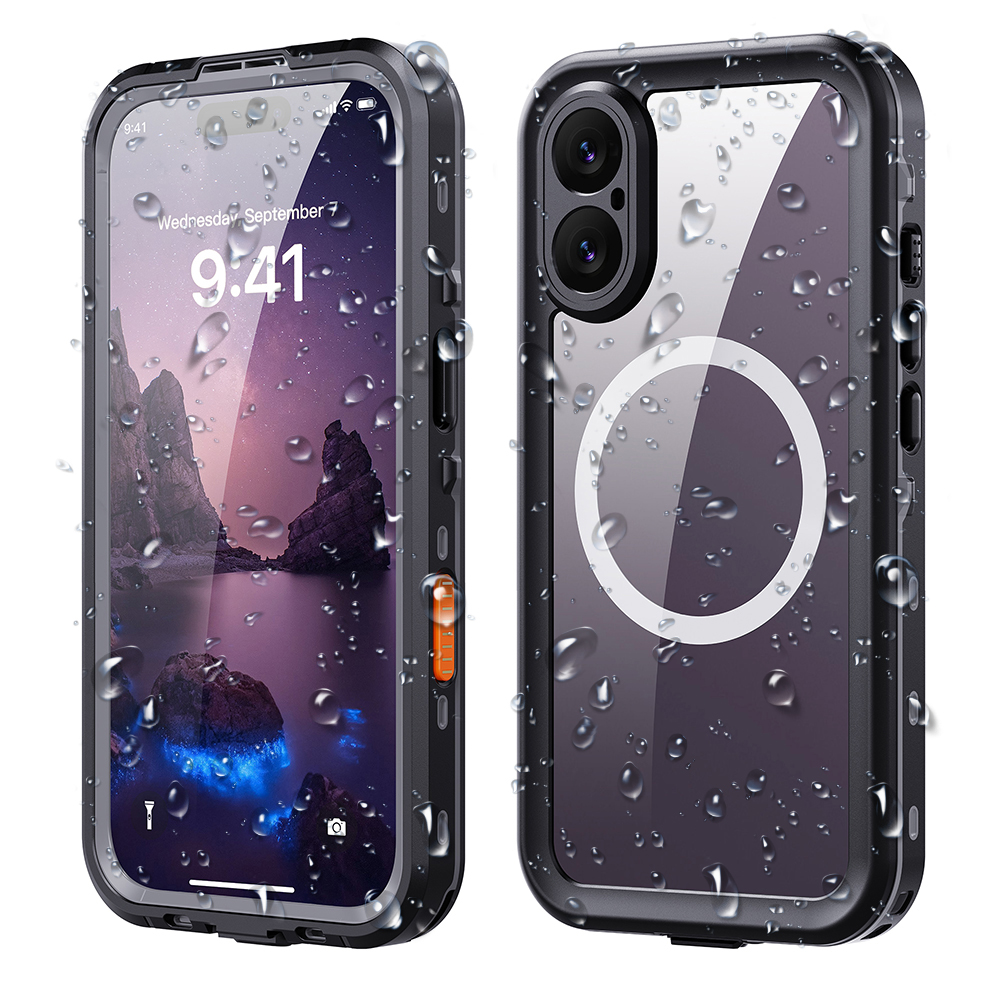 Levně ShellBox Vodotěsné pouzdro IP68 iPhone 17 černé