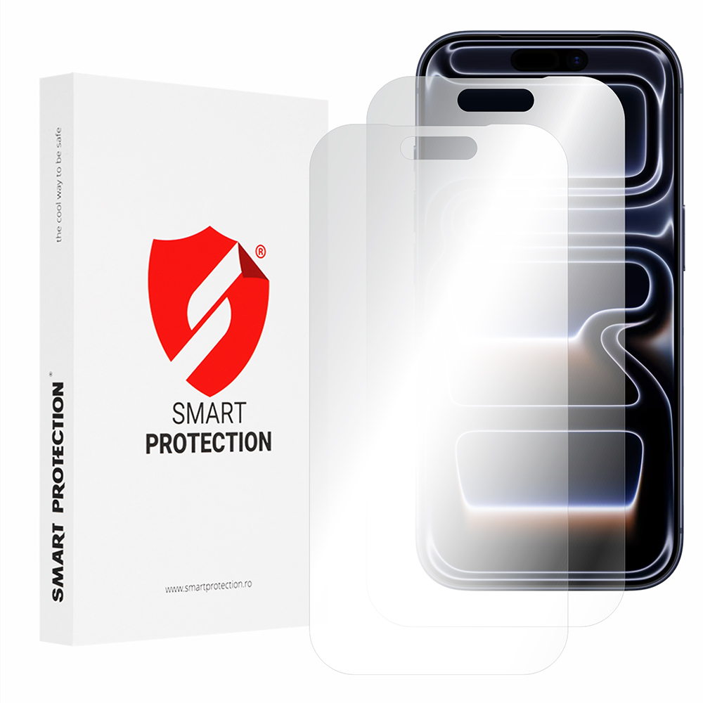 Levně Smart Protection Premium Classic 2 pack iPhone 17 Pro průhledný