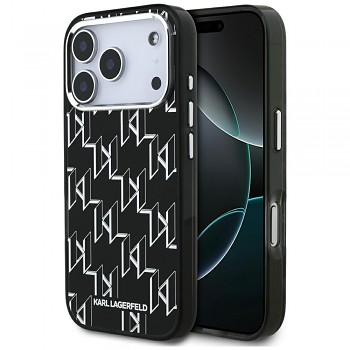 Karl Lagerfeld IML MagSafe KL Monogram pro iPhone 17 Pro černý