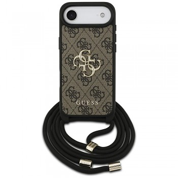 Guess Crossbody Cord 4G Big Logo GUHCP17MP4GMGCRW iPhone 17 Air hnědá
