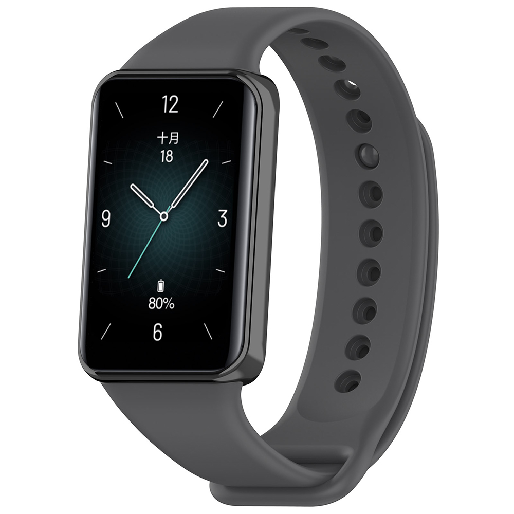 Levně Náhradní řemínek Honor Band 9 šedý