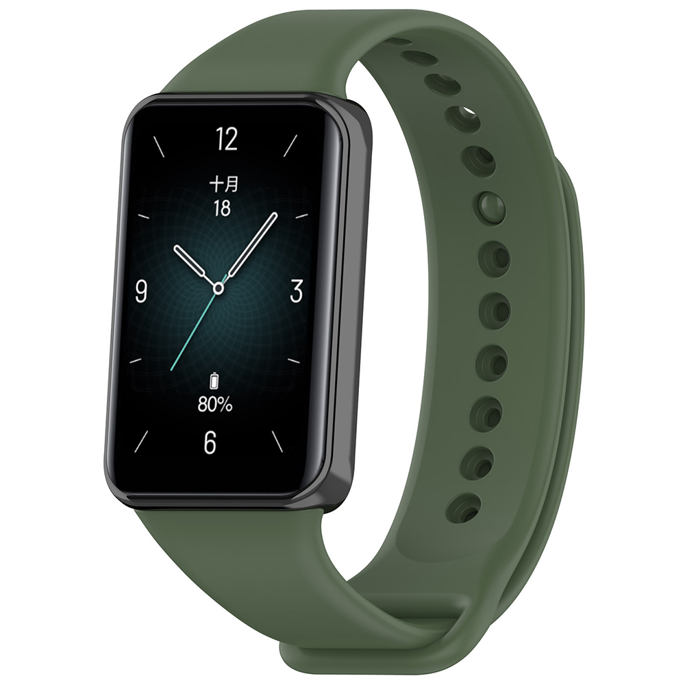 Levně Řemínek Honor Band 9 tmavě zelený