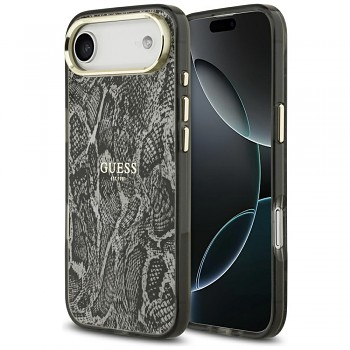 Guess Python Pattern MagSafe GUHMP17MHIMPYGK iPhone 17 Air černá