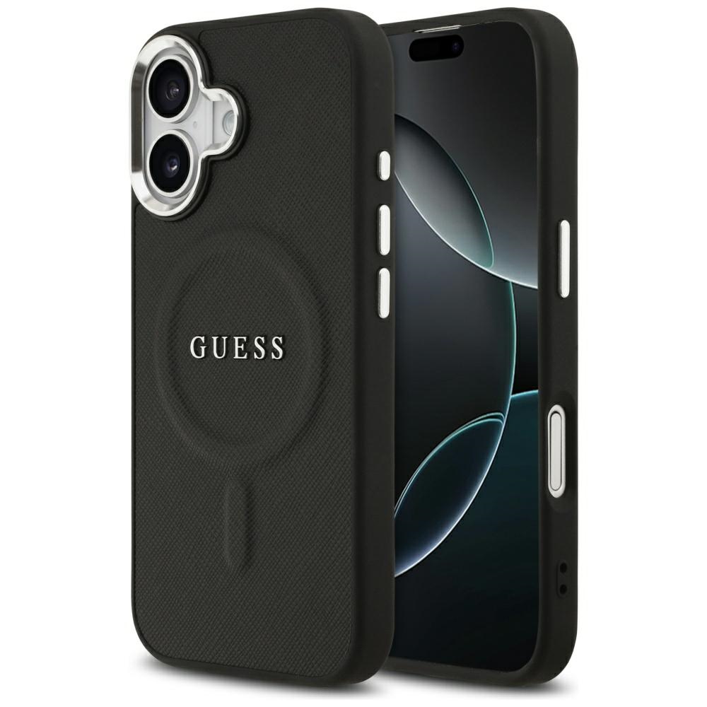 Levně Guess Hardcase Classic Logo MagSafe iPhone 17 černý