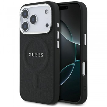 Guess Hardcase Classic Logo MagSafe iPhone 17 Pro černá