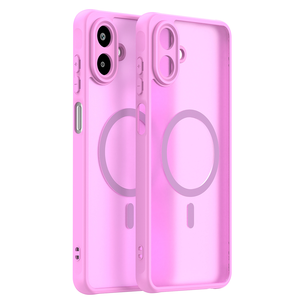 Levně Techsuit HaloFrost II MagSafe pro Samsung Galaxy A07 4G růžová