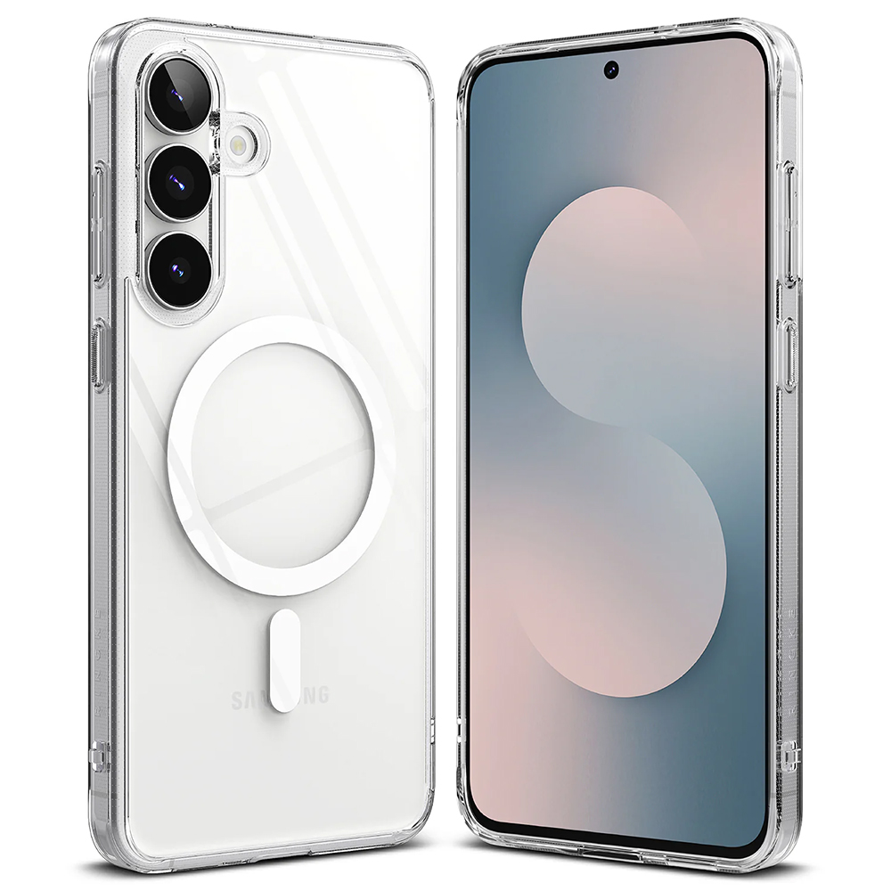 Levně Kryt Ringke Fusion MagSafe pro Samsung Galaxy S25 FE čirý