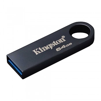 Kingston Memory Stick DataTraveler SE9 G3 64GB USB 3.2 tmavý nikl