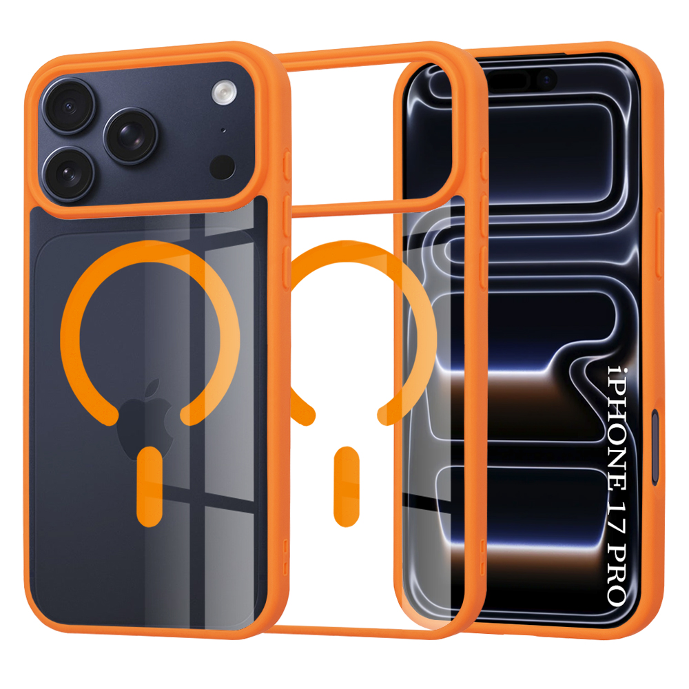 Levně Techsuit MagSafe Pro pro iPhone 17 Pro oranžový