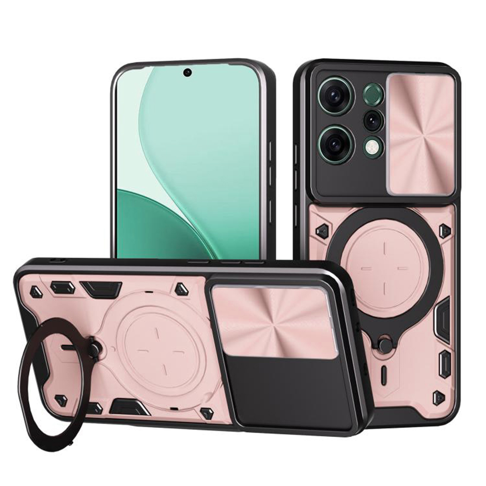 Levně Techsuit CamGuard Pro pro Oppo Reno14 růžové zlato
