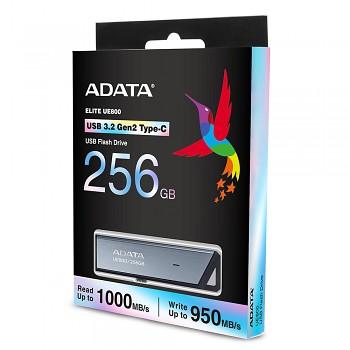 Adata Memory Stick UE800 256GB Type-C stříbrná
