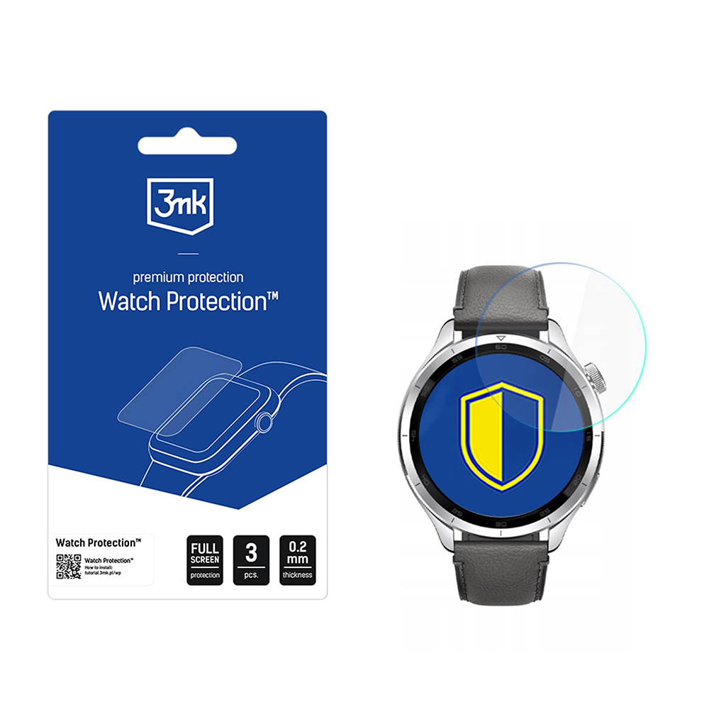 Levně 3mk FlexibleGlass (3 balení) Xiaomi Watch S4 průhledná