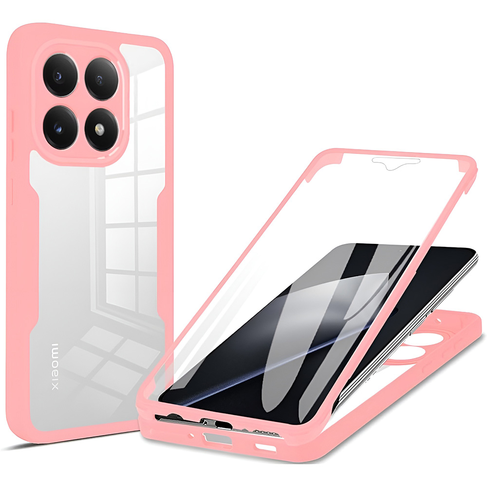 Levně Techsuit ColorVerse 360 Series + Ochranná fólie Xiaomi 15T Růžová