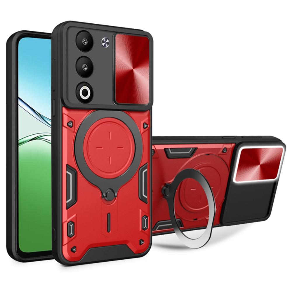 Levně Techsuit CamGuard Pro pro Oppo A5 4G A5 5G červená