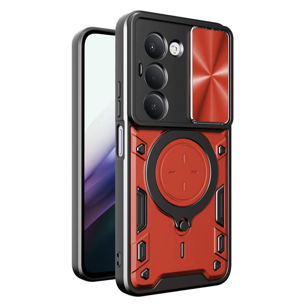 Levně Techsuit CamGuard Pro pro Xiaomi Redmi 15 4G / Redmi 15 5G červená