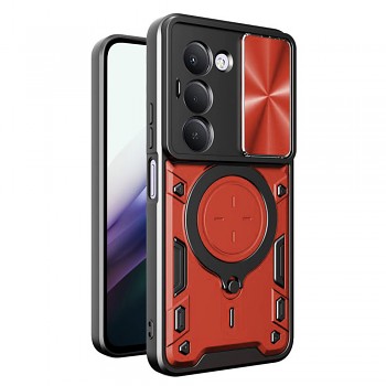 Techsuit CamGuard Pro pro Xiaomi Redmi 15 4G / Redmi 15 5G červená