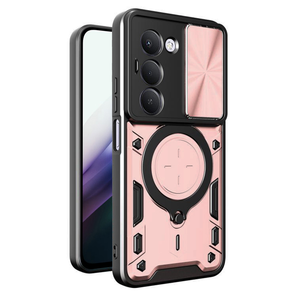 Levně Techsuit CamGuard Pro pro Xiaomi Redmi 15 4G / 5G růžově zlatý