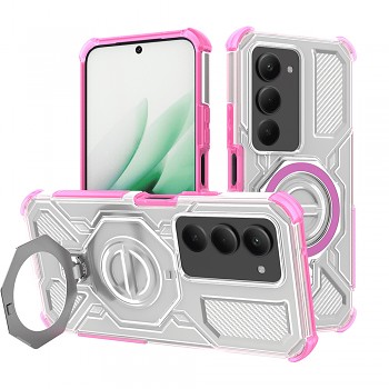 Techsuit Carbon Shield PRO pro Xiaomi Redmi 15 4G / 5G růžový průhledný