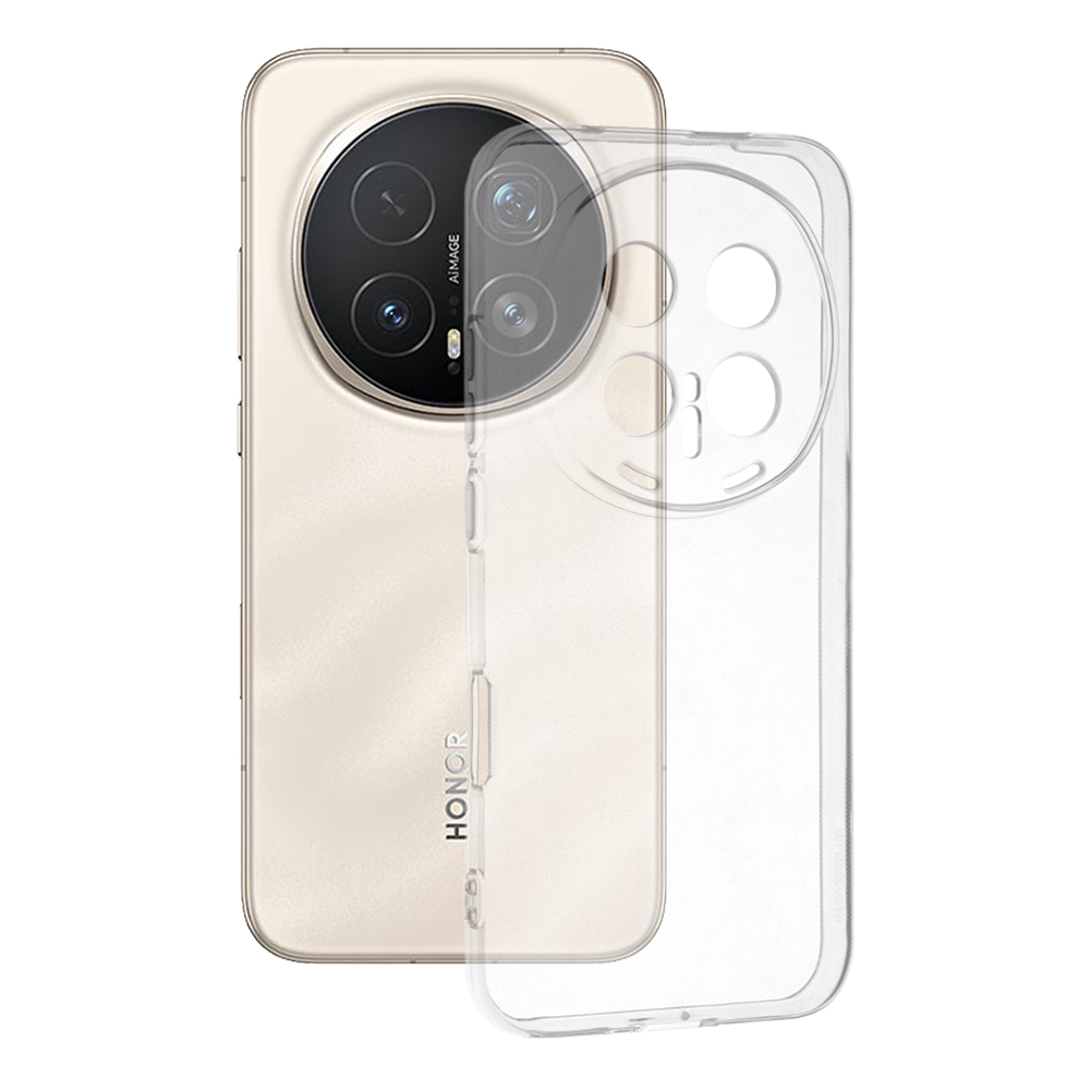 Levně Techsuit silikonový obal Honor Magic8 Pro průhledný