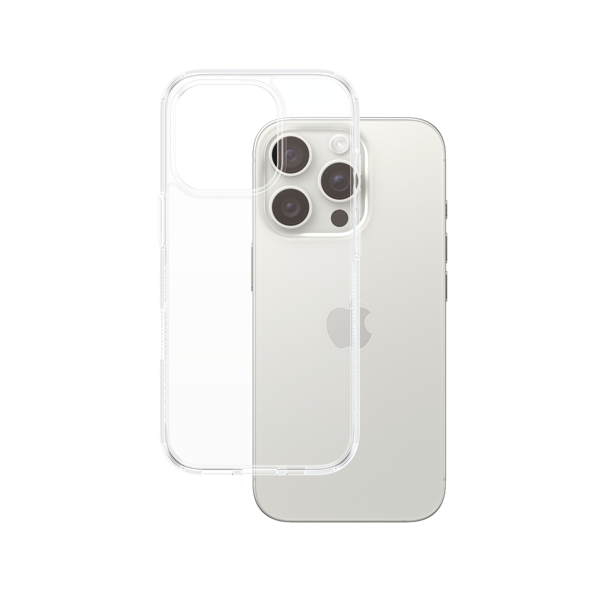 Levně PanzerGlass HardCase Series iPhone 16 Pro průhledný obal