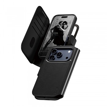 Pouzdro PanzerGlass® CARE MagSafe Tango Two-in-One Wallet iPhone 17 Pro černé