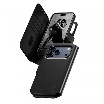 Pouzdro PanzerGlass CARE Feature MagSafe Tango Two-in-One Wallet iPhone 17 Pro Max černé