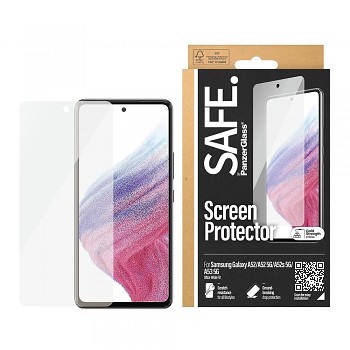 Ochranné sklo PanzerGlass SAFE Ultra-Wide Fit pro Samsung Galaxy A52 A53 čiré