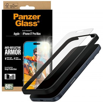 PanzerGlass Anti-Reflective Armor ochranné sklo iPhone 17 Pro Max matné průhledné