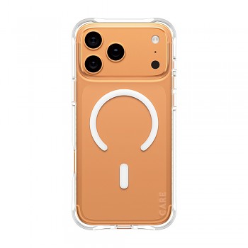 PanzerGlass® CARE Fashionable pouzdro s bílým MagSafe iPhone 17 Pro Max průhledné