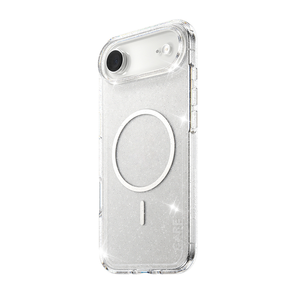 Levně PanzerGlass® CARE Flagship Urban Explorer Star Lit bílý MagSafe iPhone 17 Air průhledný